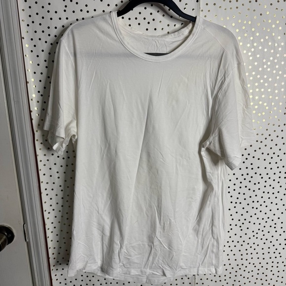 Lululemon White Men's T-Shirt - Picture 1 of 7